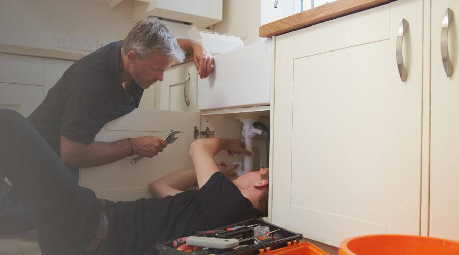 Professional burst pipe repair services in Hankamer, TX